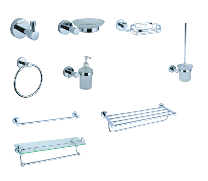 Complete 304 stainless steel bath hardware accessories Sets