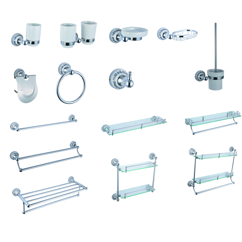 High Quality Luxury Bathroom Hardware Accessory Sets Fittings